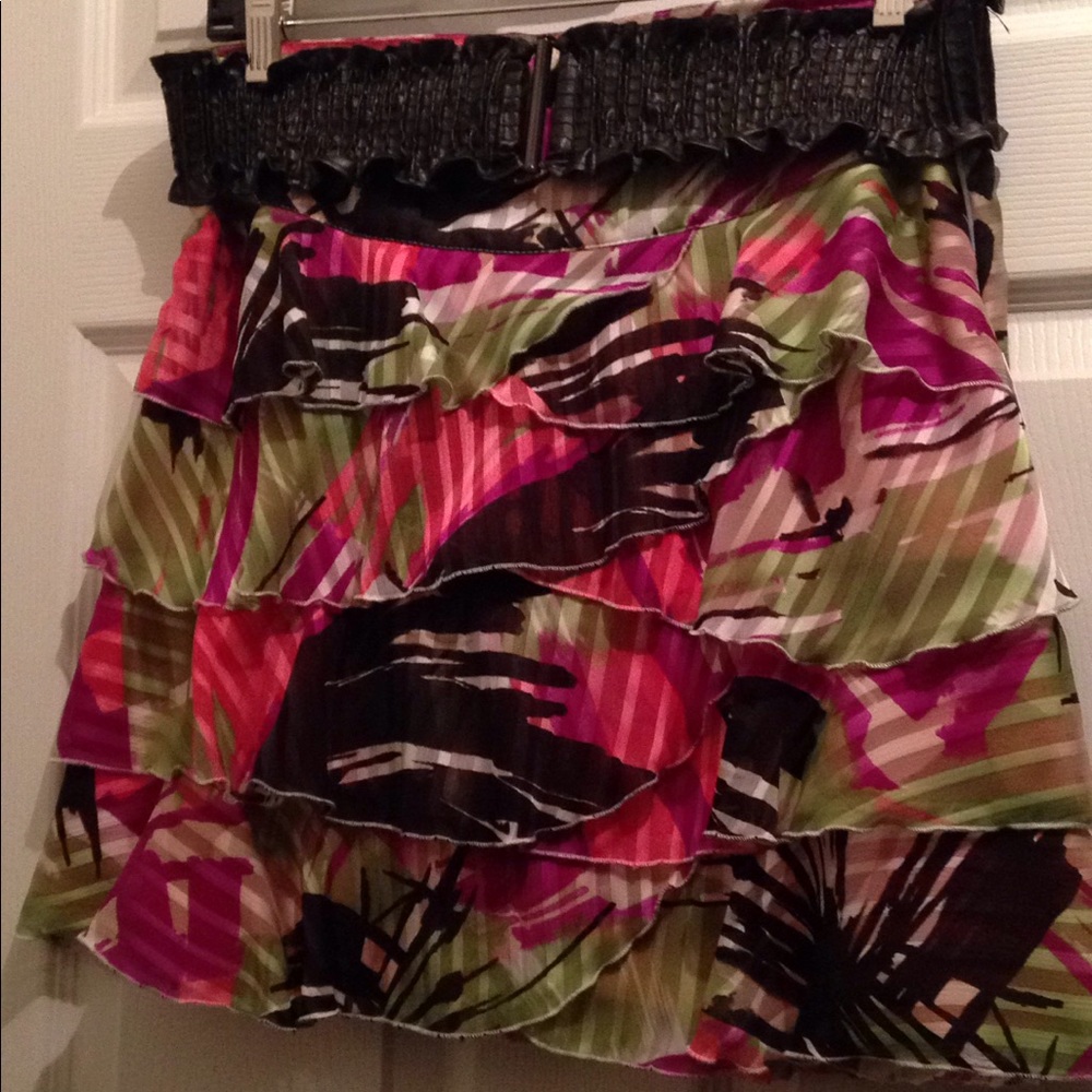 XOXO 4 tier ruffled skirt.